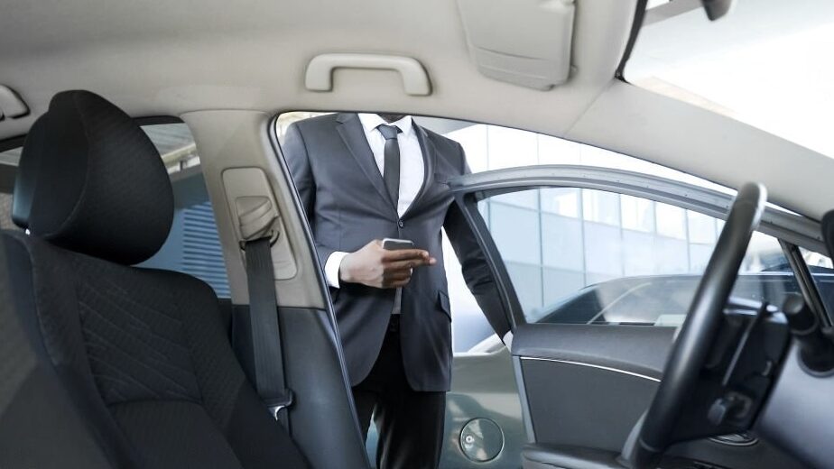 renting car with chauffeur